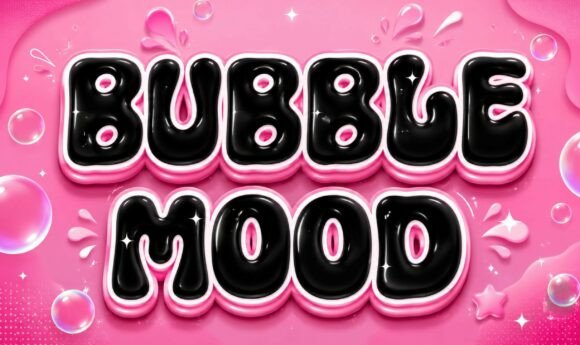 Bubble Mood: The 3D Font That Makes Your Designs Pop