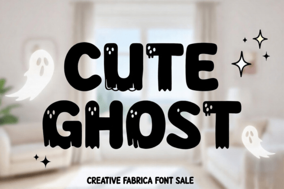 Cute Ghost: The Typeface That Brings Friendly Spookiness to Your Designs