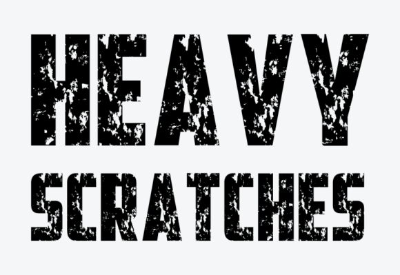 Heavy Scratches: The Gritty Typeface for Bold Visuals