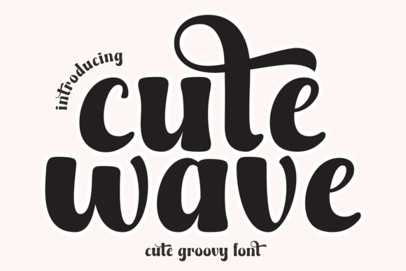 How the Cute Wave Font Blends Retro Charm with Modern Whimsy