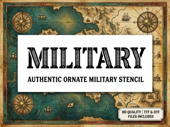 Military: Instant Authority and Historical Prestige in a Typeface
