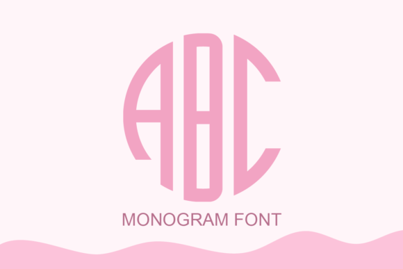 Monogram: A Cool Font for Creative Craft Projects
