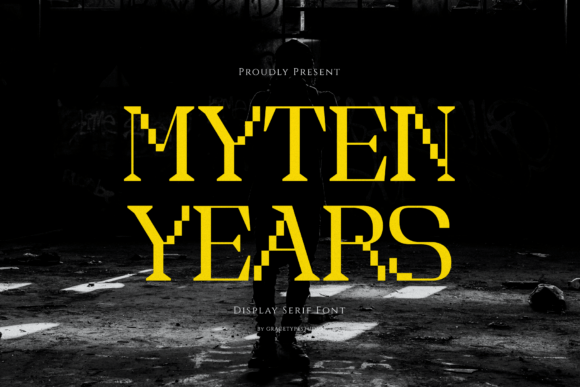 Myten Years: The Display Serif That Fractures Tradition