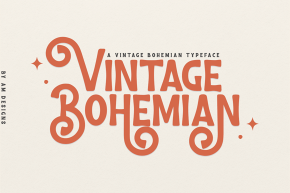 Vintage Bohemian: The Typeface with a Free Spirit