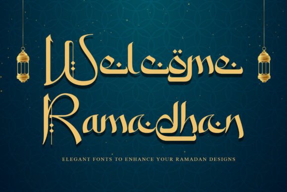 Welcome Ramadhan: The Typeface That Captures Arabian Elegance