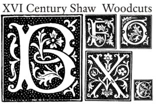 XVI Century Shaw Woodcuts: A Timeless Typeface for Bold Branding